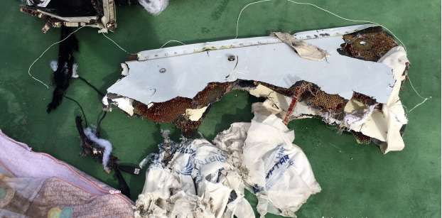Possible wreckage from EgyptAir crash washes up in Israel