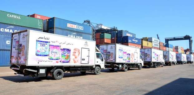 Egypt's army receives first shipment of imported baby formula