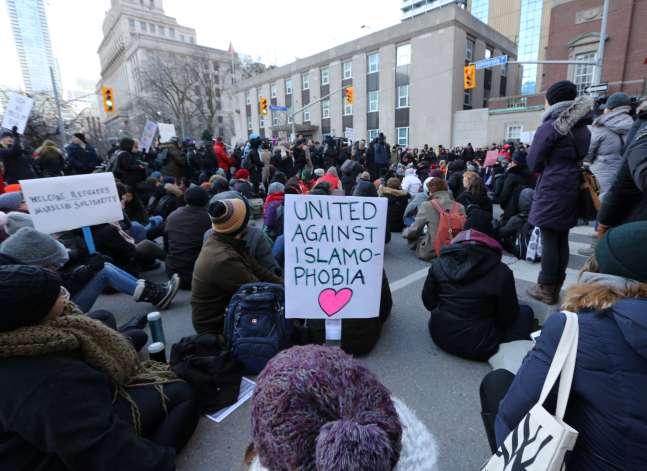 From Tahrir to Toronto: Protesters united for a cause