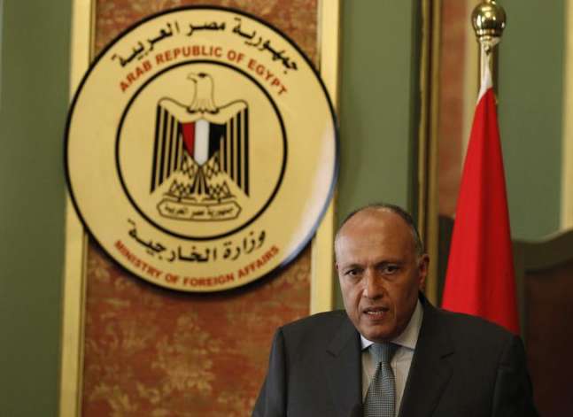Egypt's foreign minister meets Syrian opposition delegation ahead of Geneva talks