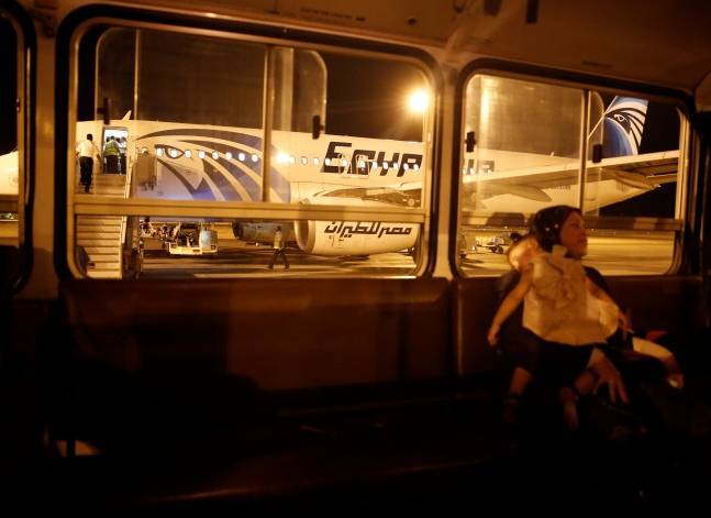 Egyptian aviation ministry unsure if smoke was detected on EgyptAir plane