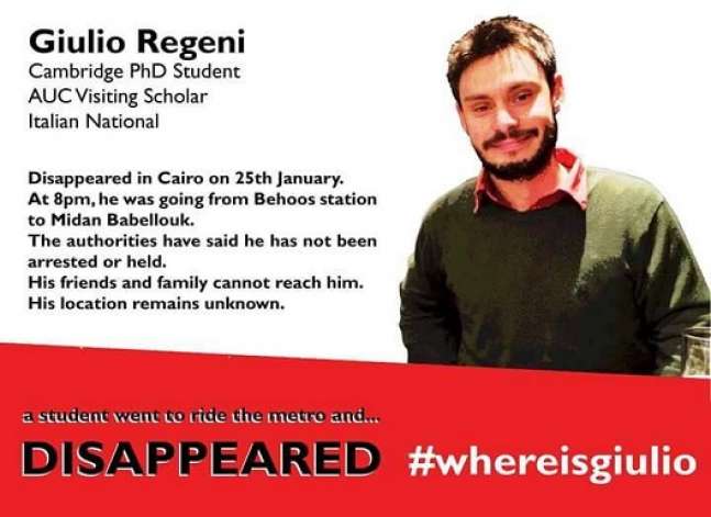 Italy recalls ambassador to Cairo for consultations over student's murder