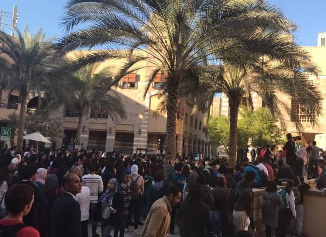 AUC president promises solutions after students protest tuition hikes