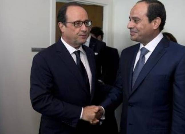 Sisi  points to 'attempt to isolate Egypt' during French president's visit