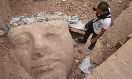 Head of Ramses II in Akhmim removed and stored