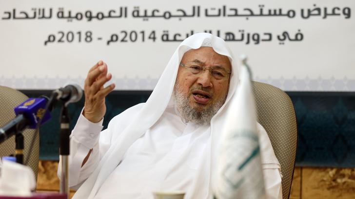 Qatar-based cleric urges protests in Egypt on uprising's anniversary