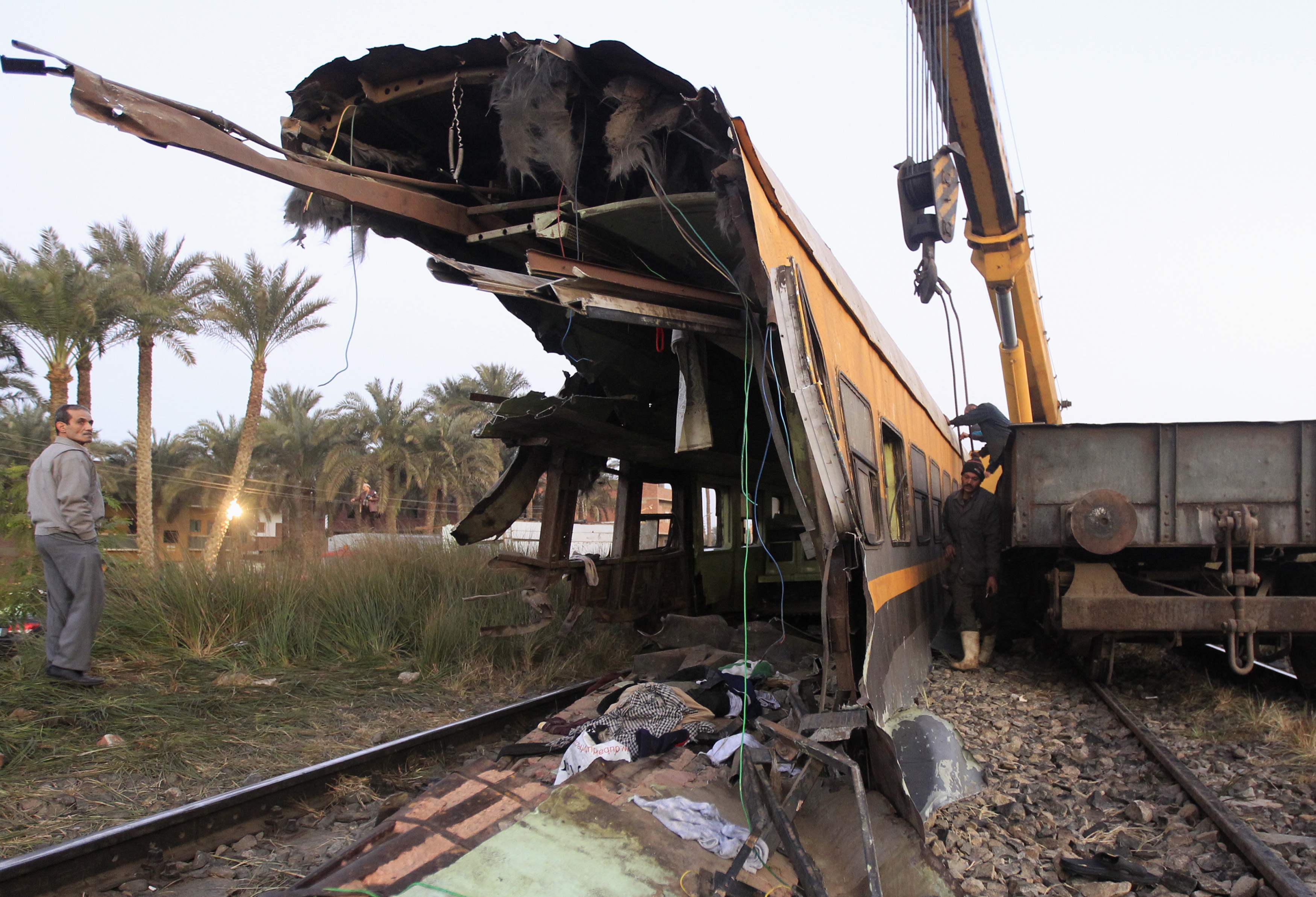 Egypt train crash deathtoll rises to 26