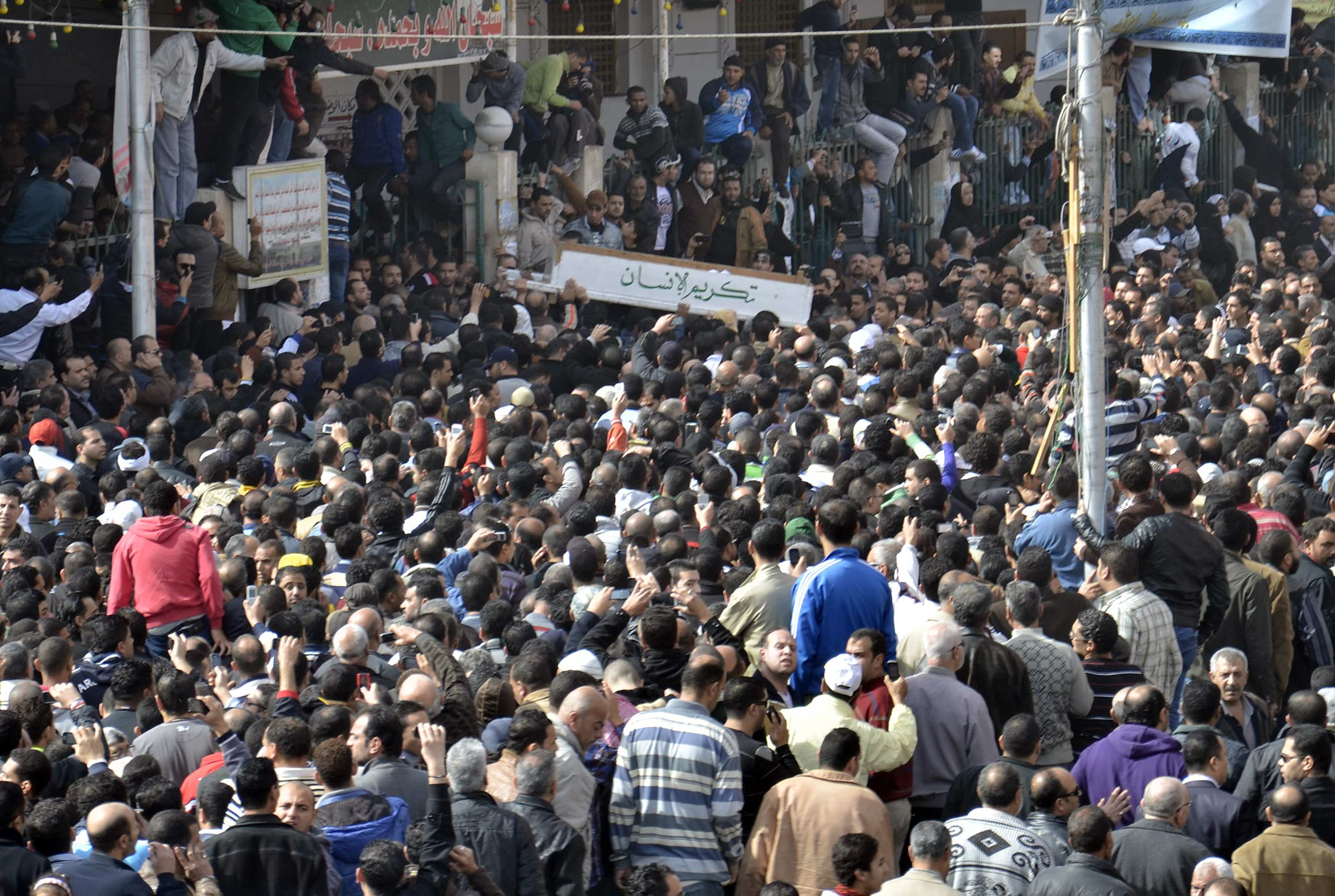 Anger flares up in Port Said after Mursi's speech