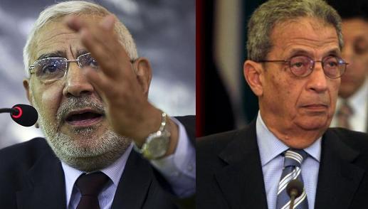 Egypt vote chaos boosts Moussa, Abol Fotouh