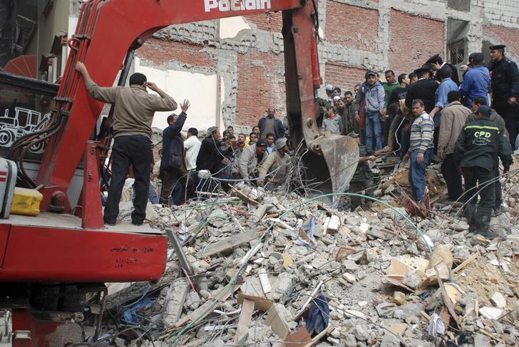 Woman killed in Alexandria building collapse – MENA