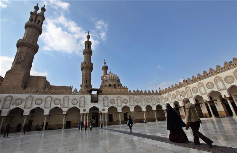 Islamists stage demonstration at Azhar Mosque to support Jerusalem