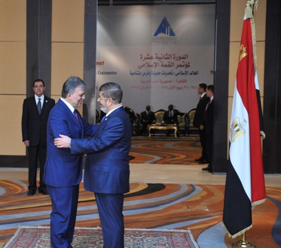 Mursi discusses economic, trade cooperation with Turkey's Gul