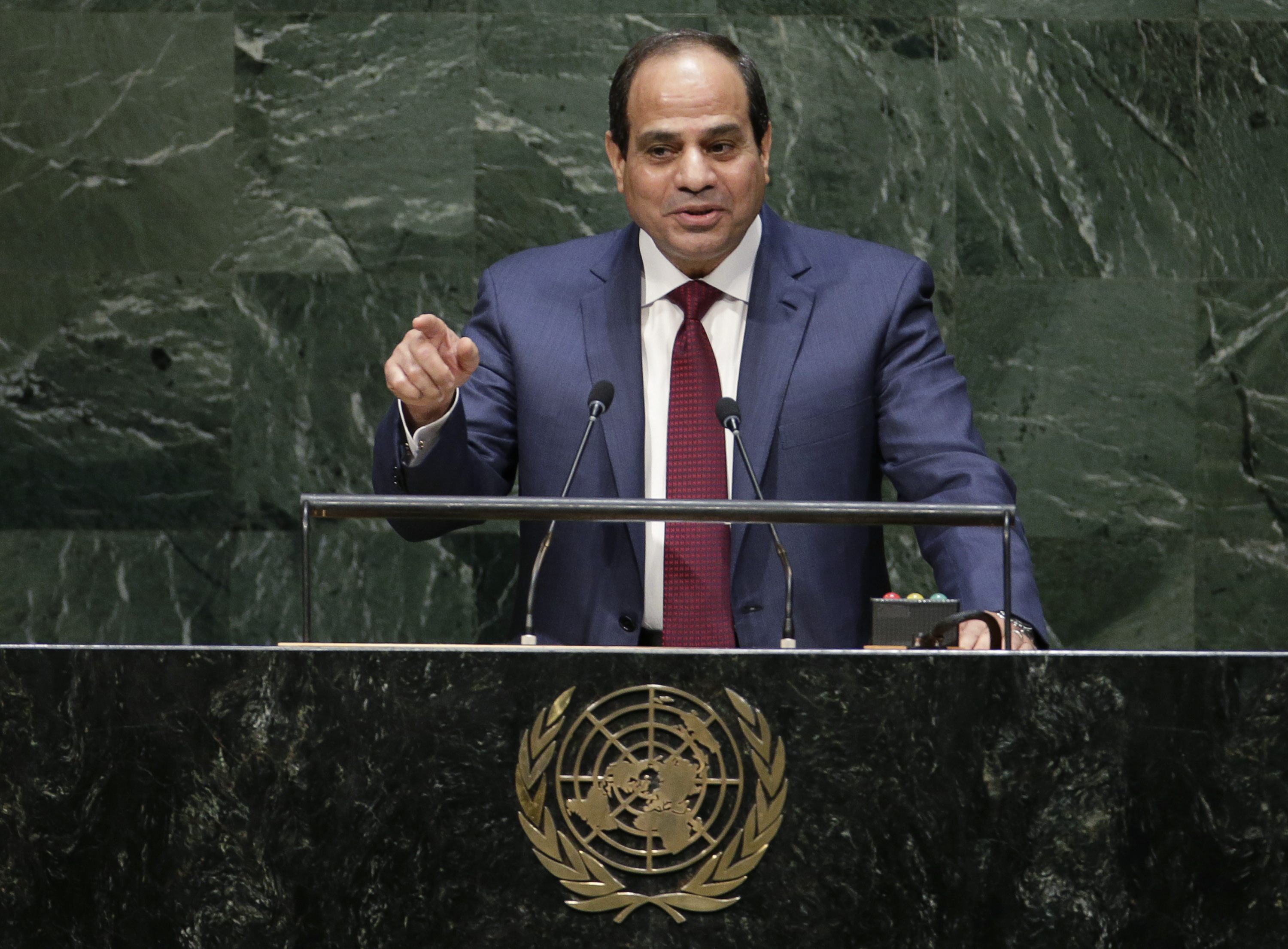 Sisi to address UN General Assembly Monday evening