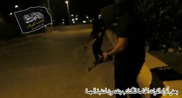 Unverified video shows masked men attacking Egypt satellite 