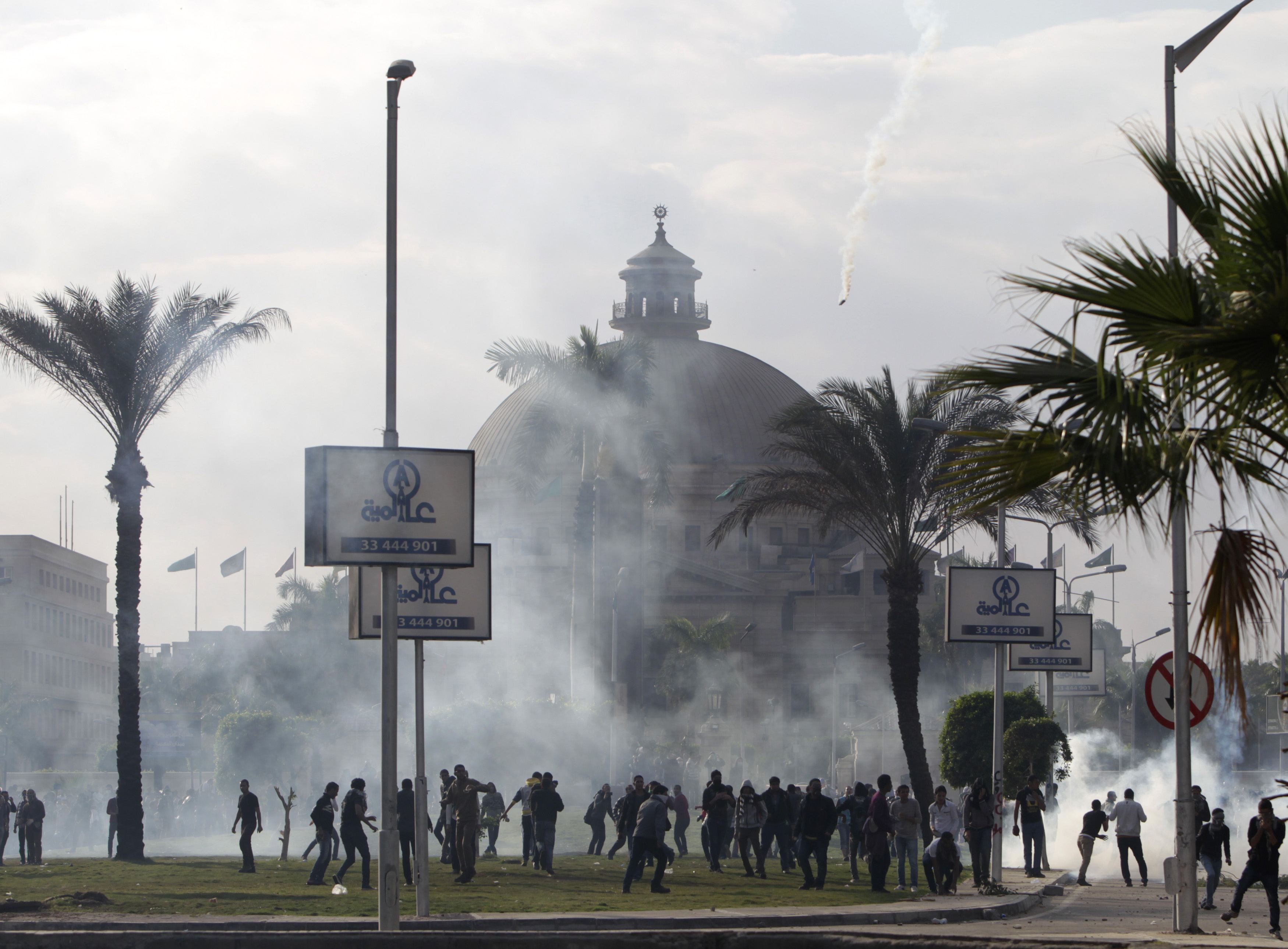 Student killed at Cairo University clashes