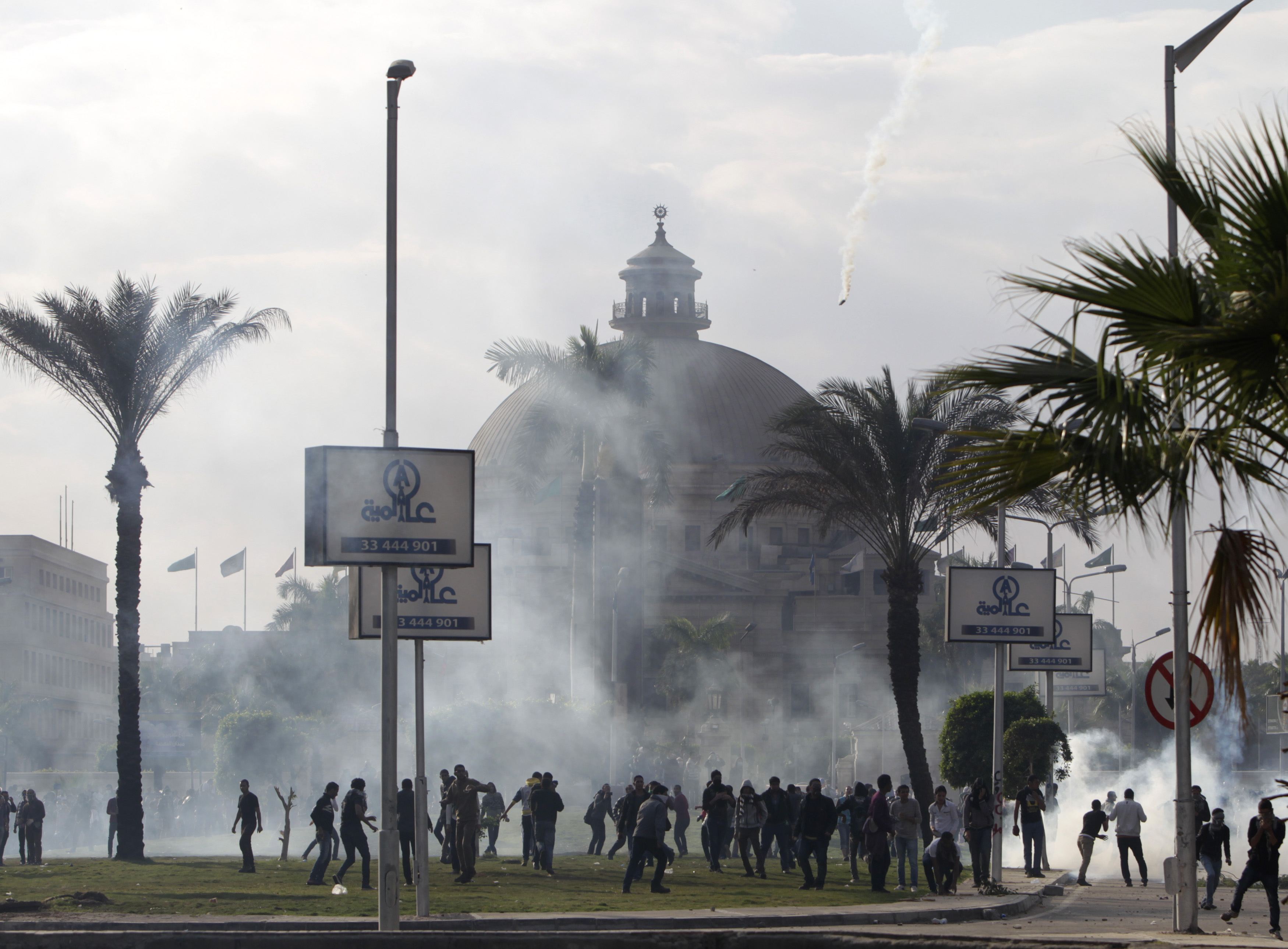 One student shot dead, four injured in Cairo University