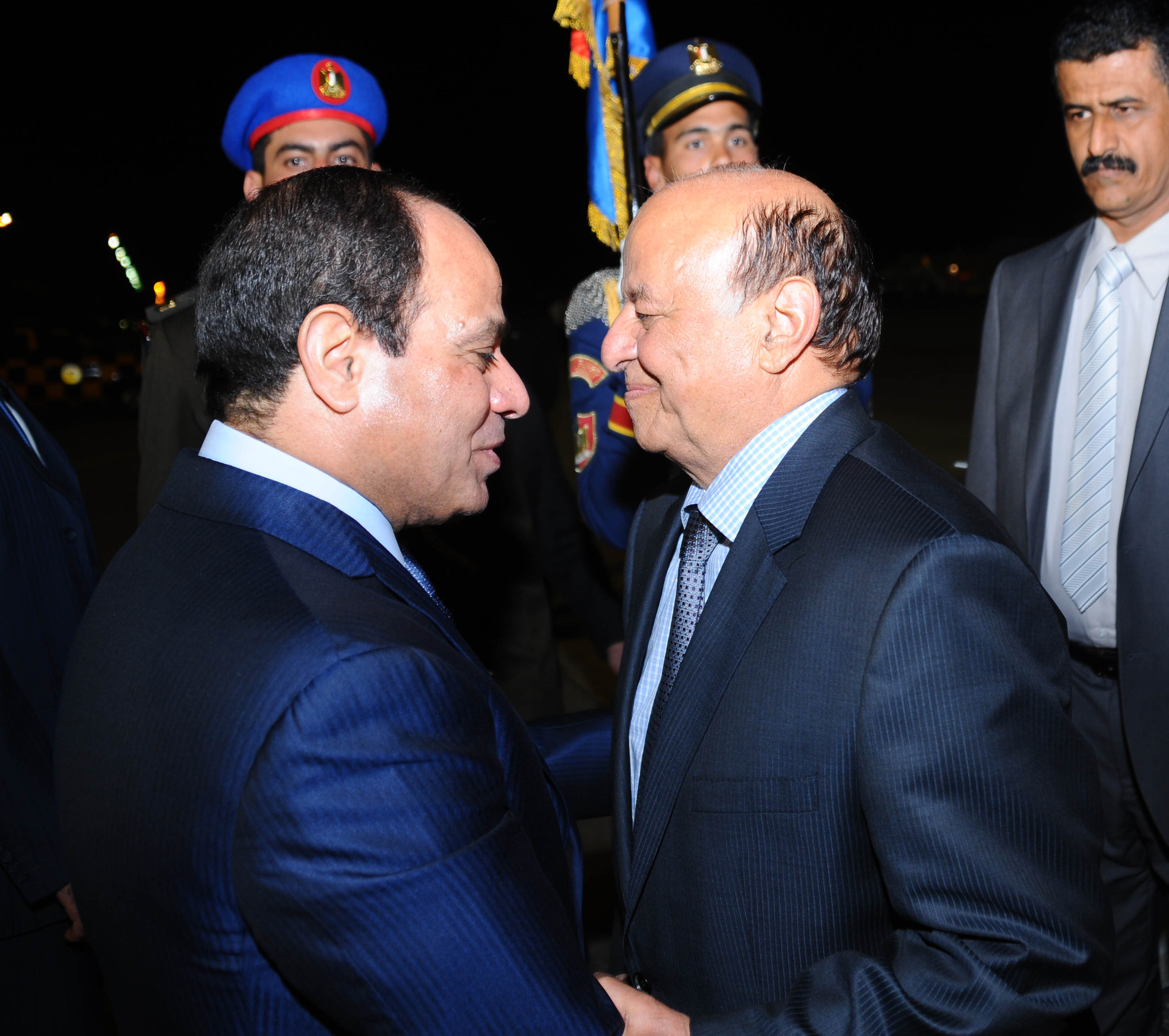 Yemeni president Hadi arrives in Egypt for AL summit 