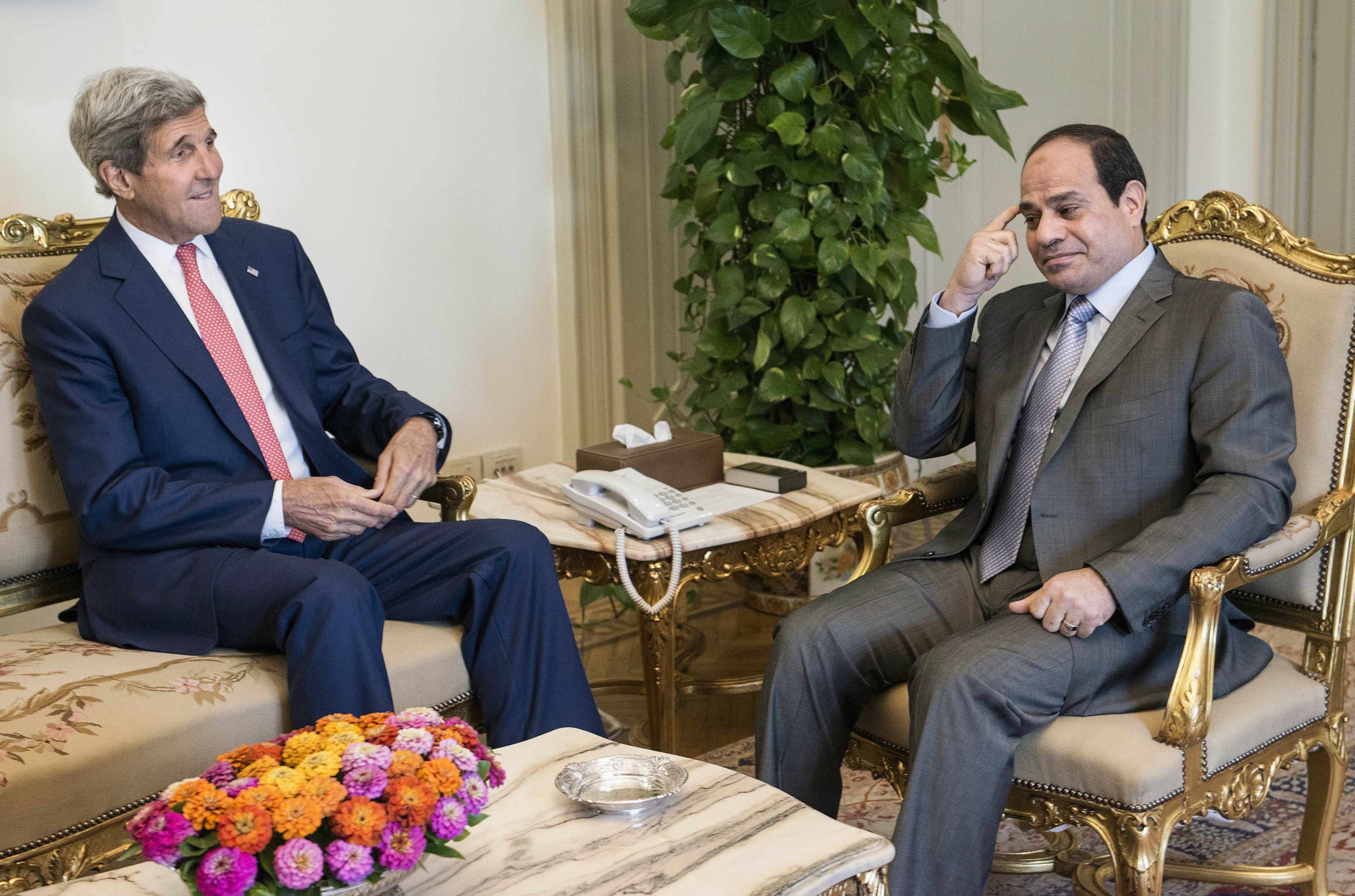 Sisi says coalition must battle Islamic State and others