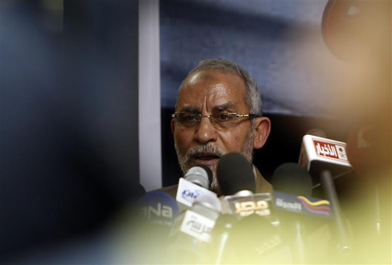 BREAKING l Badie, Shater and others referred to criminal court for inciting violence