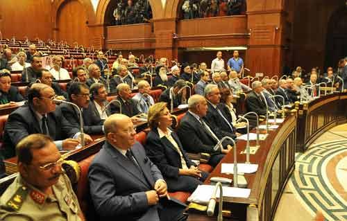 Egypt constituent assembly suspends session until activists released