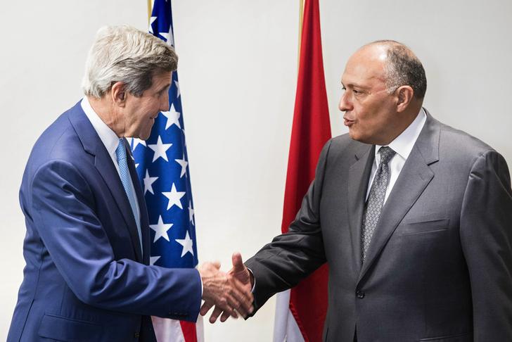 Egypt's Shukri discusses nuclear non-proliferation with Kerry  