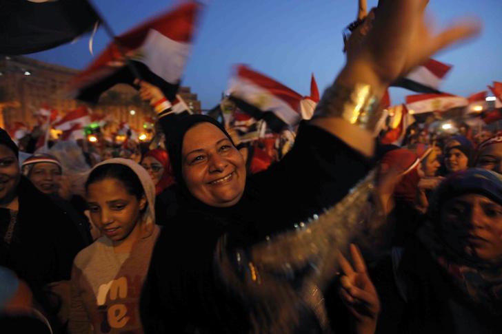 Celebrating, Sisi supporters see bright future ahead