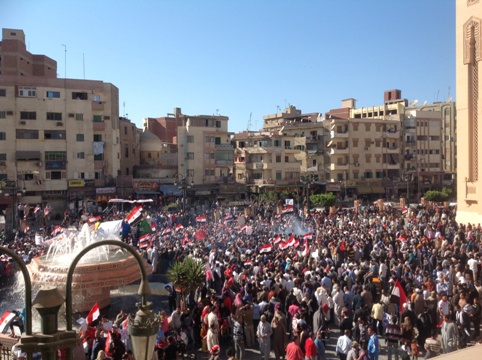 Demonstrations in Alexandria to condemn 