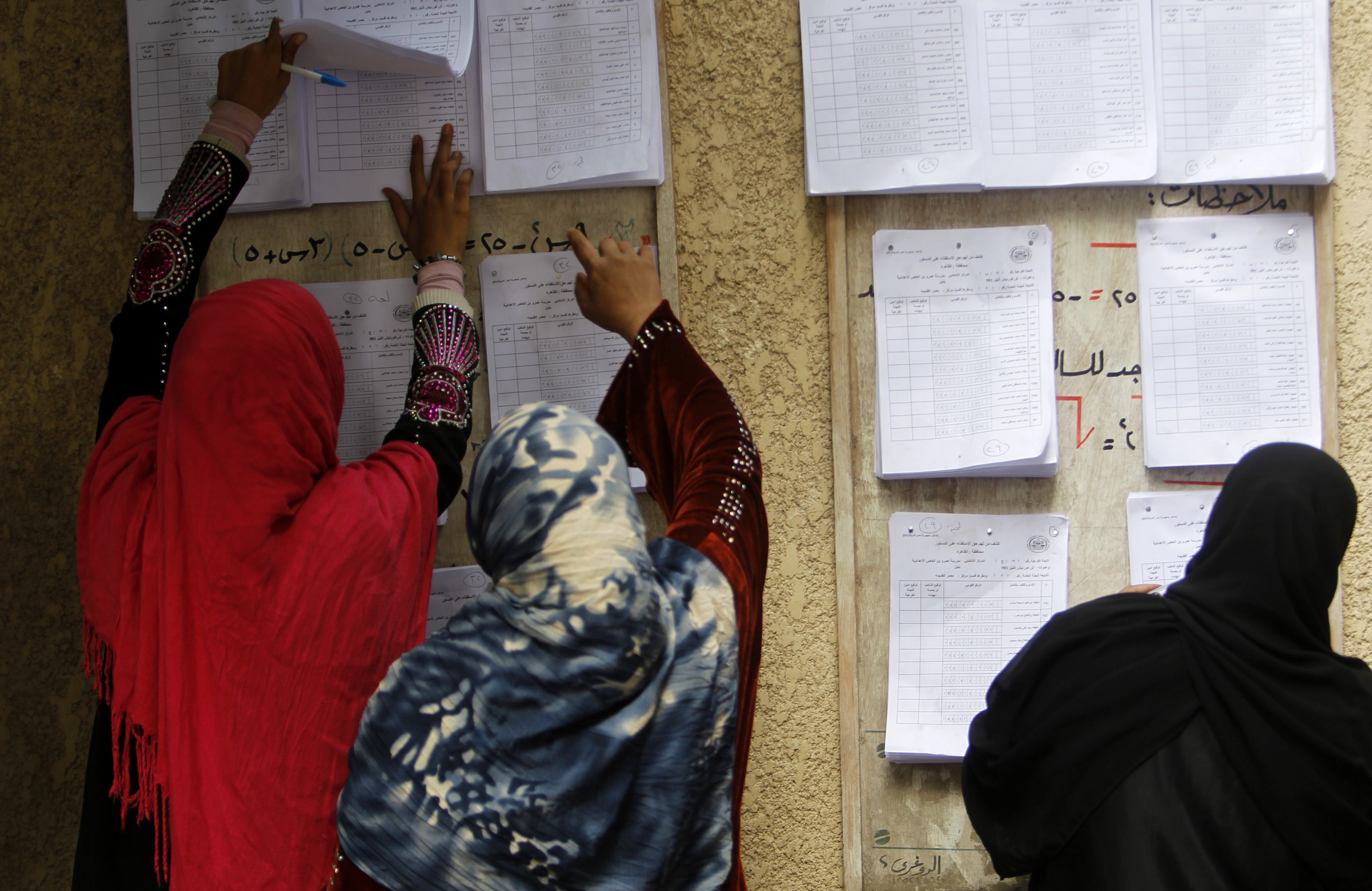 Voting hours in Egypt constitutional referendum extended 