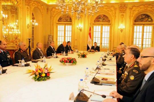 Egypt president convenes National Security Council