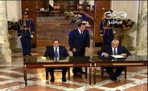 Sisi's inauguration - Minute by minute
