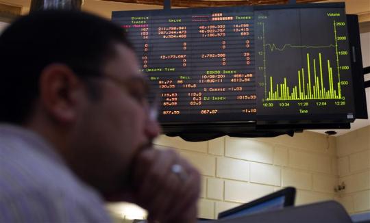 Egypt banks, stock market, close on Tuesday 