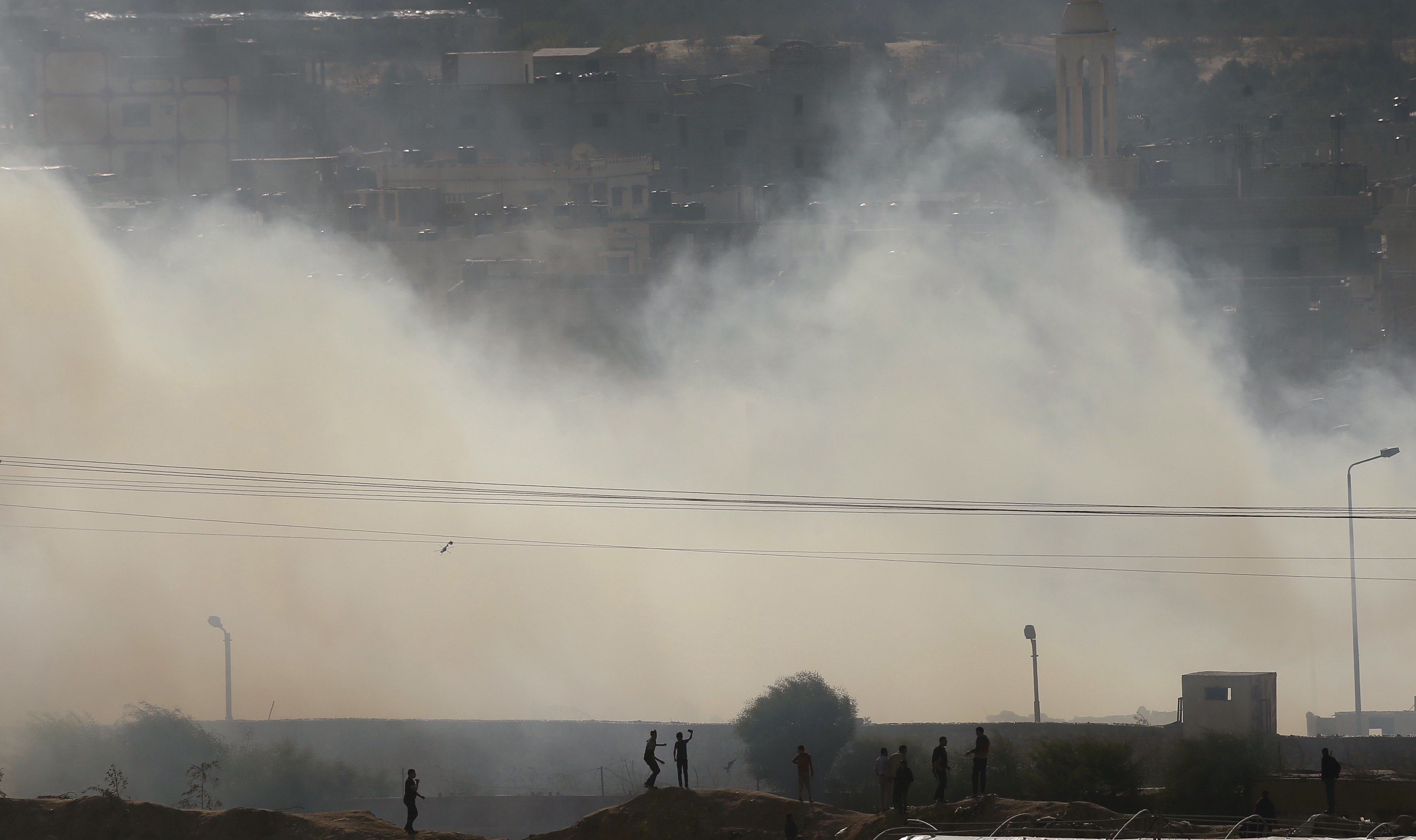 Clashes near Egypt's border with Gaza kill 10 civilians -sources