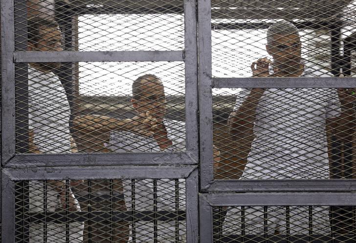 Parents of Australian journalist jailed in Egypt 