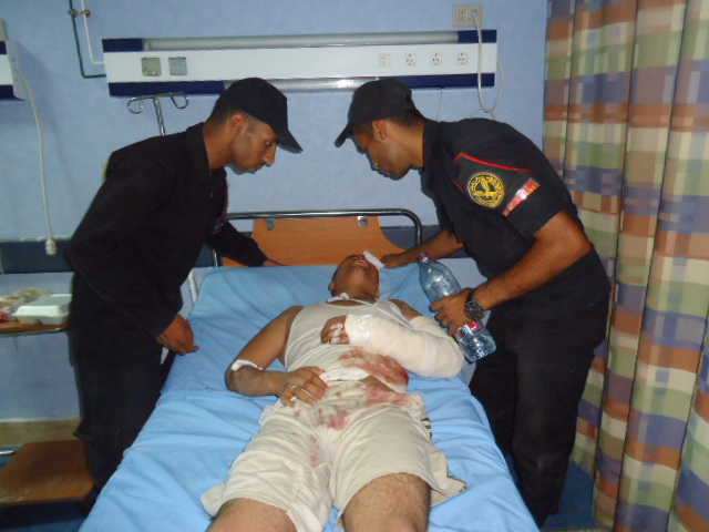 Policeman shot dead outside Alexandria police station – source