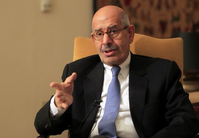 ElBaradei calls for peaceful settlement of Syria crisis