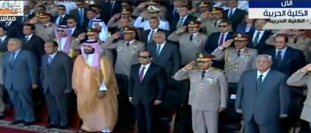 Saudi deputy crown prince in Egypt for brief visit