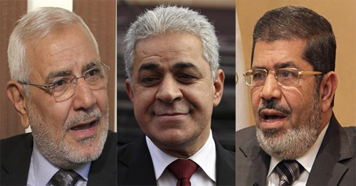 Brotherhood's Mursi meets eliminated presidential candidates for talks 