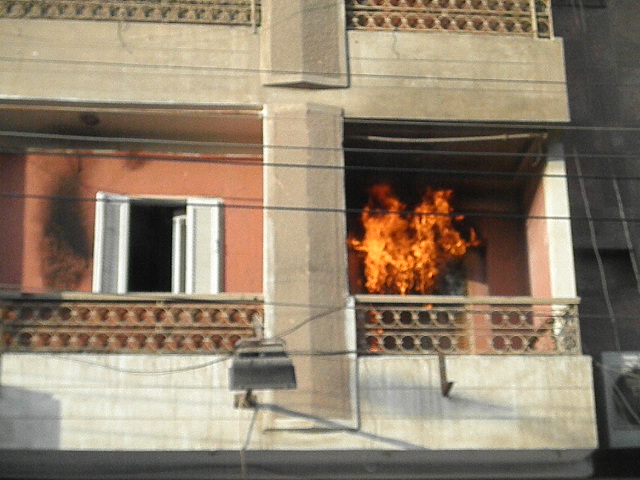Breaking: Muslim Brotherhood headquarters in Sharqiya torched