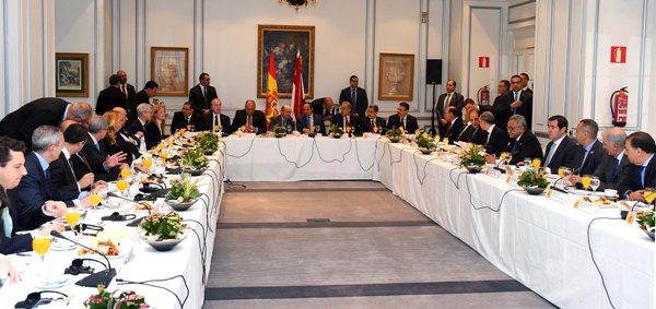 Sisi meets Spanish economic minister in Madrid