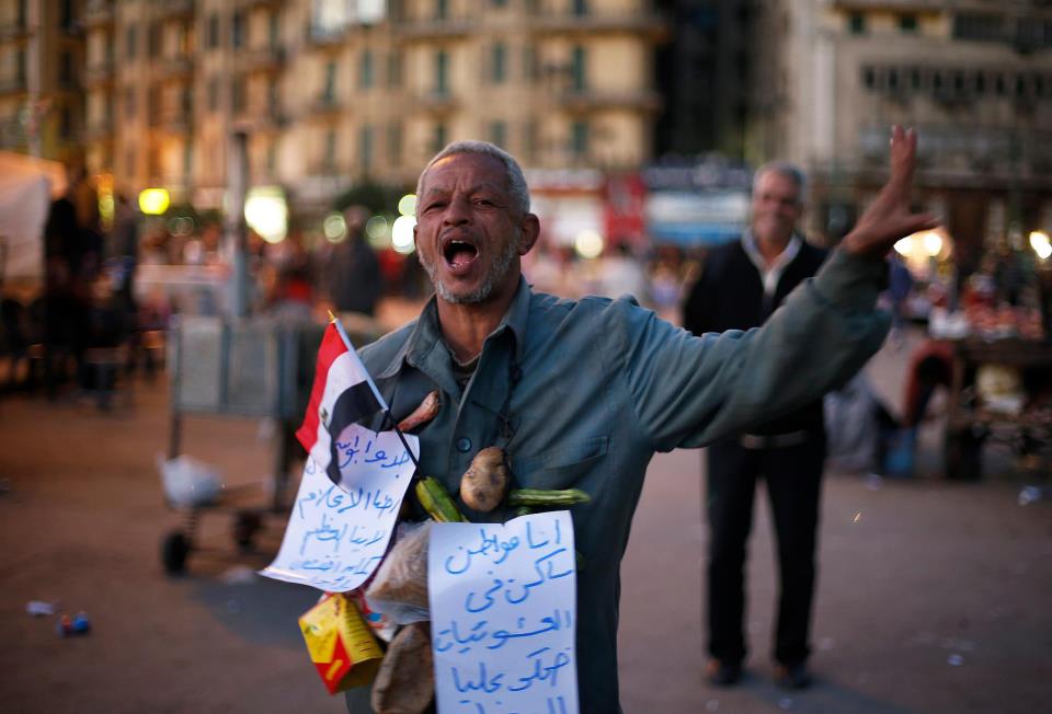 Egyptians file to protest for attaining illegally occupied flats