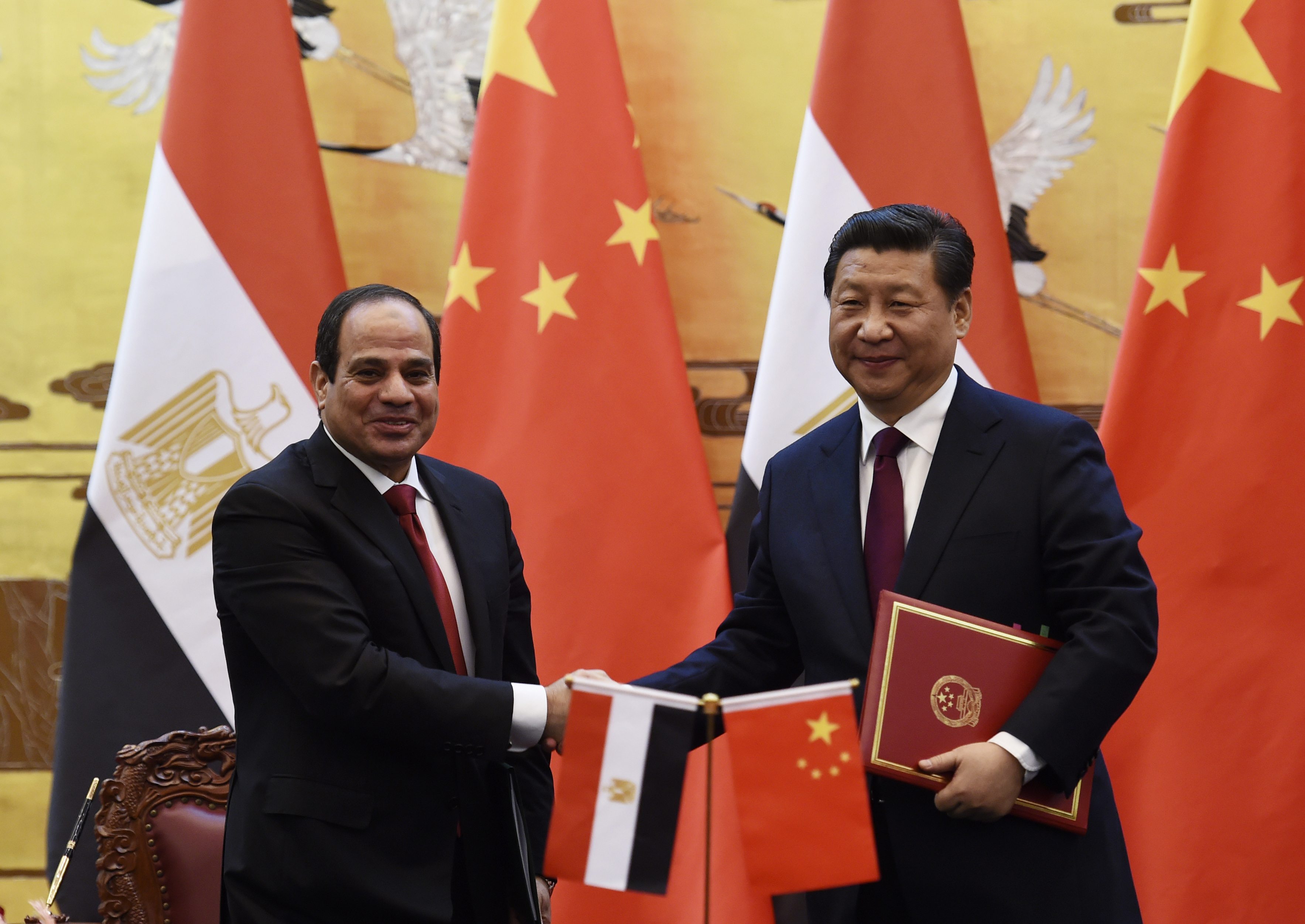 Sisi signs comprehensive partnership agreement with Chinese counterpart