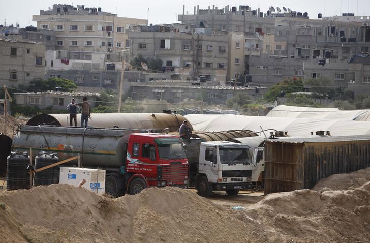 Egypt allows 500 tonnes of reconstruction material into Gaza Strip