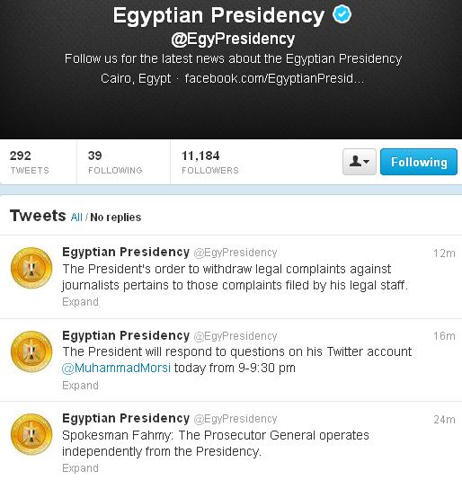 Egypt president withdraws all complaints against journalists 