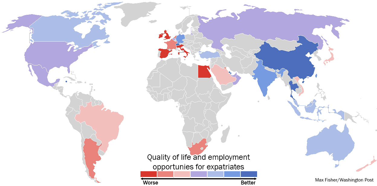 Egypt listed one of worst countries for expats - study