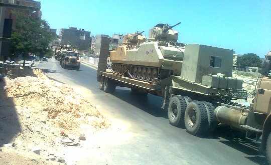 Army vehicle stolen at gunpoint in Arish