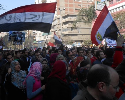 Clashes between Mursi supporters, police forces in Tanta