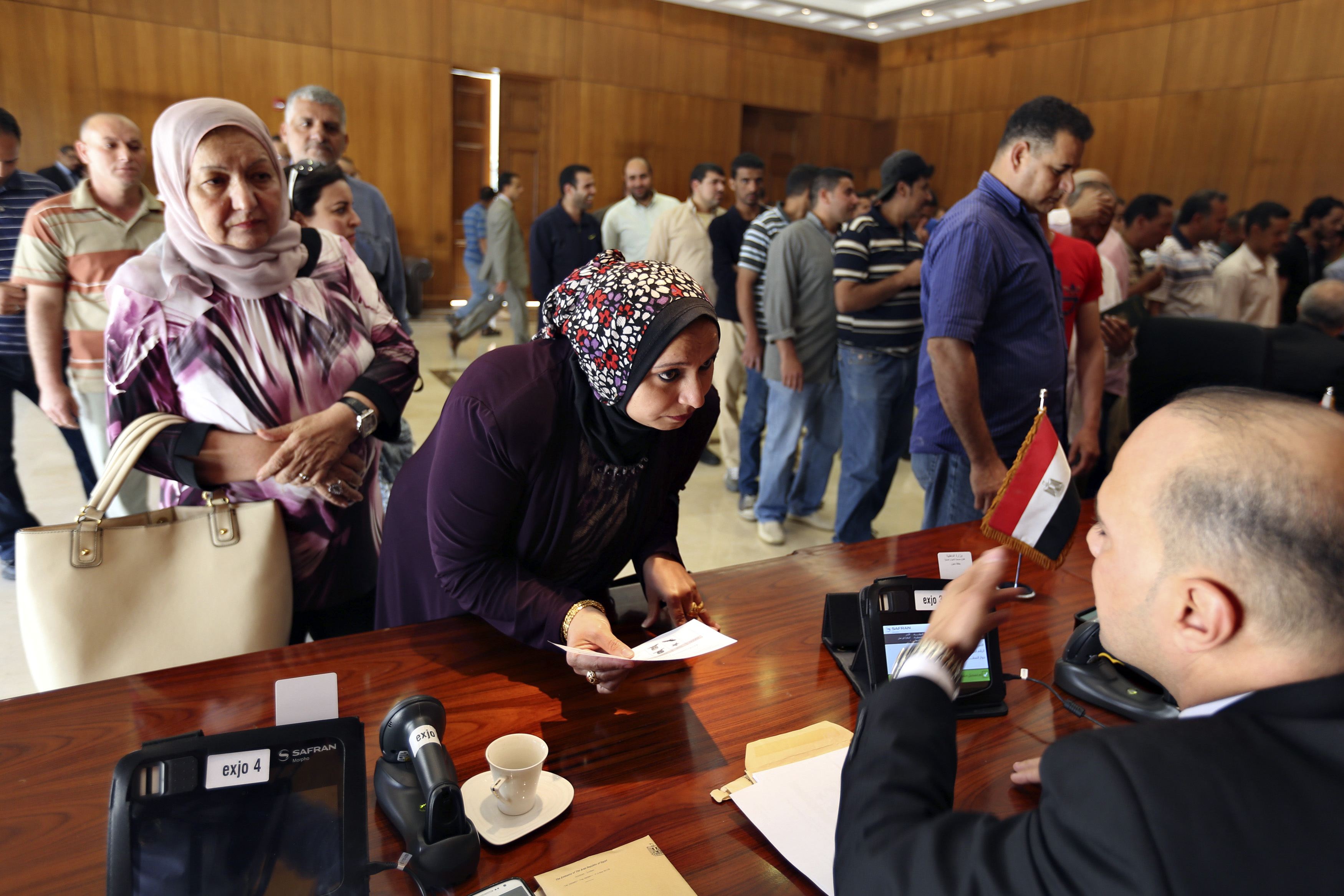 Egyptian expats vote in presidential election