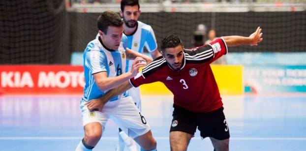 الأرجنتين تضع حدا لطموحات المصريين في مونديال كرة الصالات