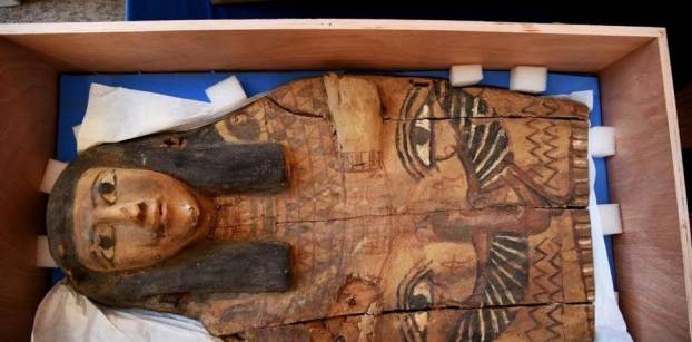 الآثار: وصول غطائين لتابوتين فرعونيين إلى مصر قادمين من إسرائيل