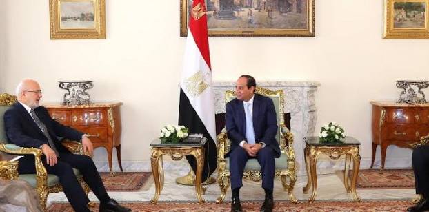 السيسي: مصر ترحب بتعزيز التعاون مع العراق في جميع المجالات
